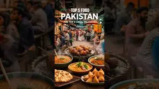 Top 5 Street Food of Pakistan - Must try! #streetfood #streetfoodpakistan #pakistanistreetfood