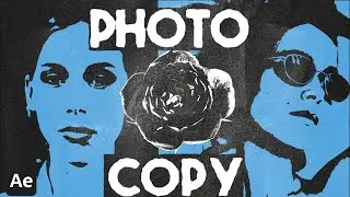 Easy Photocopy Poster Techniques After Effects Tutorial