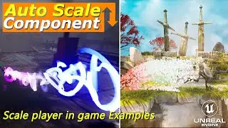 01 - Scale Player, In game examples in Unreal Engine 5