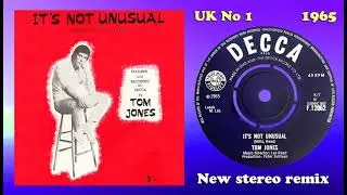 Tom Jones - It's Not Unusual - 2023 stereo remix