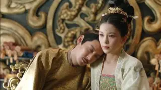 The noble consort helps the Emperor with state affairs,and he unexpectedly falls asleep in her arms.