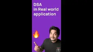 Use of DSA in Real Application 🔥🔥🔥🔥
