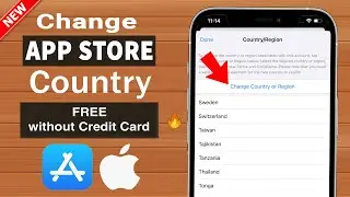 How to Change Country in App Store without Credit Card? 2023 || How to Change App Store Country