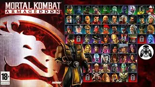 Mortal Kombat Armageddon  / Sony PlayStation 2 / прохождение Scorpion [60fps]