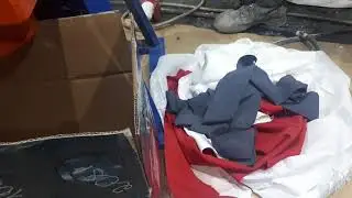 Измельчитель дробилка ткани тряпок МИ-500Р.
