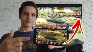 How to Connect a Smartphone to a TV for FREE AND without WIRES?! World of Tanks Blitz on TV?!