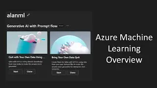 Azure Machine Learning: Overview