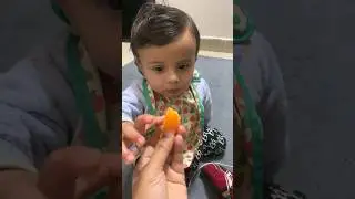 Divam loves oranges