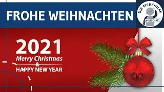 Wir wünschen euch frohe Weihnachten! 