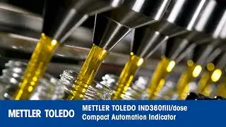 METTLER TOLEDO IND360fill/dose – Compact Automation Indicator