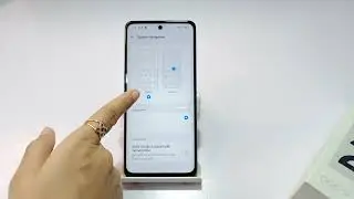 How to enable full screen gestures in oppo f27 pro plus | oppo f27 pro camera cutout problem