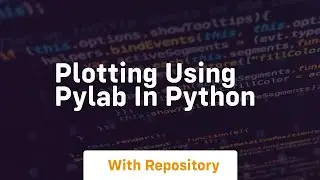 plotting using pylab in python