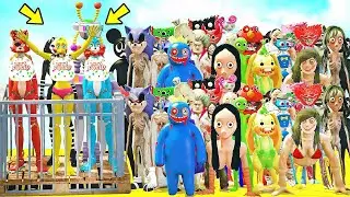 SPRINGTRAP PODE SALVAR  ANIMATRONICS PO!BIDAS NO PARKOUR DOS VILOES? | GTA V Five Nights at Freddy's