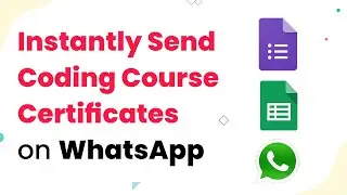 How to Create Certificate & Send it as PDF to Students via WhatsApp