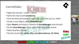 Adding Sound Effects to Your Game - Knox Game Design, July 2021