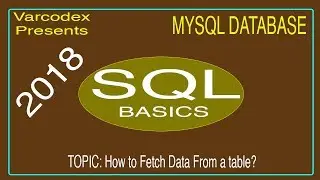 how to fetch data from table of mysql database using sql | Xampp | Tutorial 04