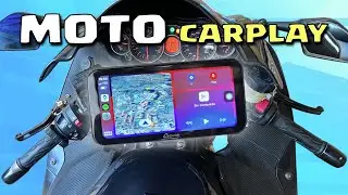 CARPLAY en tu MOTO de forma FÁCIL | Carpuride W603D