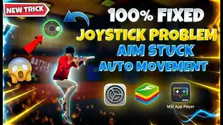 How To Fix JOYSTICK Problem in Free Fire PC | Aim Stuck free fire Bluestacks | Auto Movement Problem