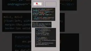 Drag and Drop in html css and javaScript 
