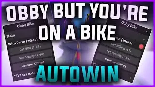 [MOBILE] OBBY BUT YOU'RE ON A BIKE SCRIPT | AUTOWIN, ANY BIKE, GRAVITY CHANGER, OP | PASTEBIN 2023 |