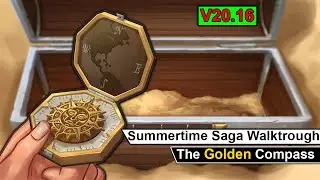 Summertime Saga Walkthrough: How To Get Golden Compass|Capt. Terry Story Complete(v20.16)