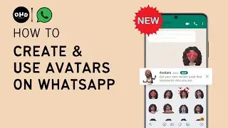 📲 How to Create & Use Avatar on WhatsApp (New Feature 2023) | Personalise Your Profile ✨