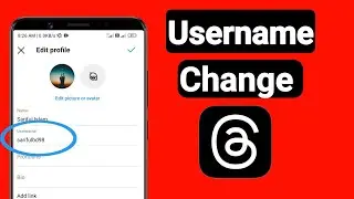 How To Change Username On Threads | Username Change On Instagram Threads