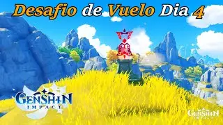 Genshin Impact Gameplay - Evento Desafío de Vuelo Dia 4 en Español 🤷‍♂️