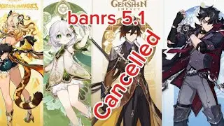 CONFIRMED!!Version 5.1 BANNERS !! nahida And Wriothesley RERUN BANNERS In 5.1 - genshin impact