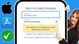 How to FIX Apple Developer Your Apple ID is not eligible to use this application at this time Error