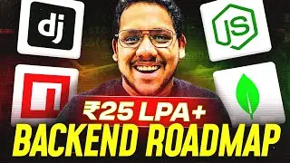 Never-Seen BACKEND Developer ROADMAP  🔥🔥 | Step By Step Guide | Parikh Jain