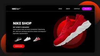 NIKE Website Design | Html CSS