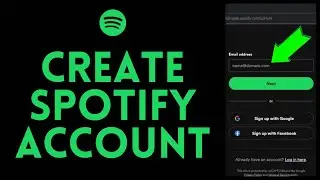 How To Create Spotify Account | Spotify Sign Up (2024)