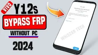Without Pc Vivo Y12s | V2026 | Frp Bypass/Unlock Google Account Android 11 | Security  | V2026 FRP
