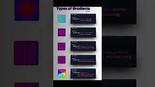 Types of Gradients 