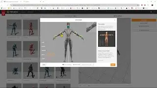 Videoguide - Rigging and Animation With Mixamo, Upload, Characters and Animations, Download FBX