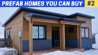 7 Great PREFAB HOMES #2 (some affordable)