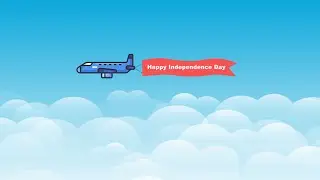 Happy Independence Day 2022 Animation using HTML and CSS Only