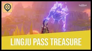 All Treasure Locations - Lingju Pass Treasure Area 2 - Genshin Impact Lost Riches Event