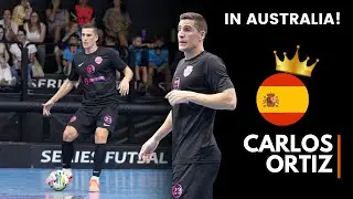 FUTSAL LEGEND CARLOS ORTIZ PLAYING IN AUSTRALIA