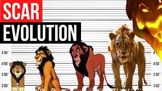 Scar Evolution 1994-2024 | In movies & video games | Mufasa: The Lion King