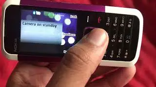 Nokia 5000 Camera On Standby issue