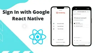 Sign In with Google | React Native | Tutorial for beginners | 2024