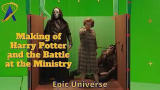 New Art and Behind the Scenes for Harry Potter and the Battle at the Ministry Ride at Epic Universe