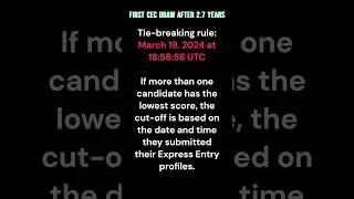 Express Entry CEC Draw after 2.7 years - 31st May