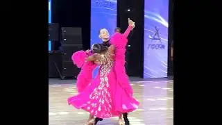 Slow foxtrot. Timofey Shidlovsky & Margarita Yurkevich. Juniors 2 St (Open). 
