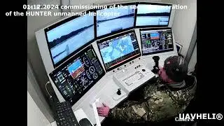 2024 unmanned helicopter HUNTER of the second generation