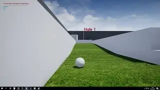 UE4 tutorial: Simple Golf mechanics
