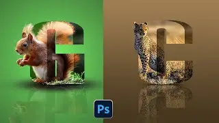 3D Letter Manipulation - Best Photoshop Tutorial For Beginner 2024