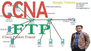 Configure FTP Server using CISCO Packet Tracer | CISCO Packet Tracer - FTP | CCNA FTP Tutorial